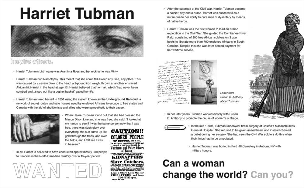 Can a woman change the world? Can you?