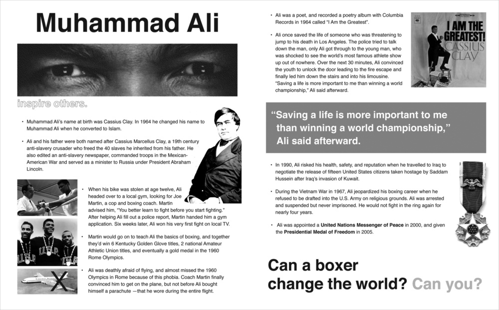 Can a boxer change the world? Can you?